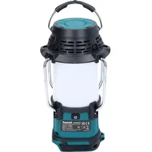 Makita DMR 055 RM Akku Radio 18 V FM mit Laterne 360° Taschenlampe + 2x Akku 4,0 Ah + Ladegerät