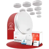 Rauchmelder Standalone - 10 Jahre geschützt mit nur einer Batterie - 10er