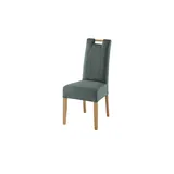Woodford Esszimmerstuhl  Jasmin ¦ grün ¦ Maße (cm): B: 62 H: 101 T: 46.0