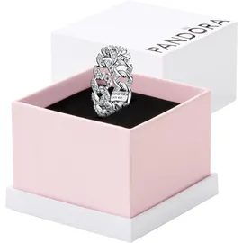 Pandora Sterling silver Cubic Zirconia Clear 193557C01 Damenring