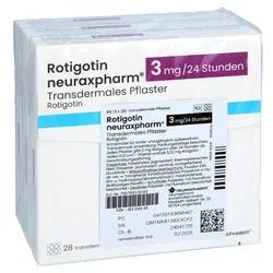 Rotigotin Neuraxpharm 3 mg/24 h transder 84 St