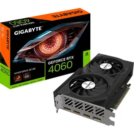 Gigabyte GeForce RTX 4060 Windforce OC 8G 8 GB GDDR6 GV-N4060WF2OC-8GD