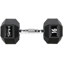 OEM Hex Pro Kurzhantel 16 kg schwarz