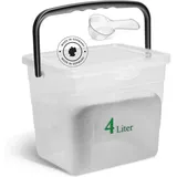 Novaliv Waschmittelbox 23,5 x 18 x 18,5 cm 18-tlg. transparent