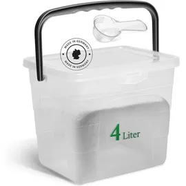 Novaliv Waschmittelbox 23,5 x 18 x 18,5 cm 18-tlg. transparent