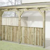 Weka bruestungselement, Holz, holzfarben - braun
