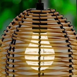 Spetebo 1-flg. 18 cm Rattan