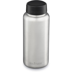 Klean Kanteen 1182ml Weithalsflasche Loop Cap - Brushed Stainless