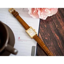 Casio Collection Braun 28 mm LTP-1234PGL-7AEG