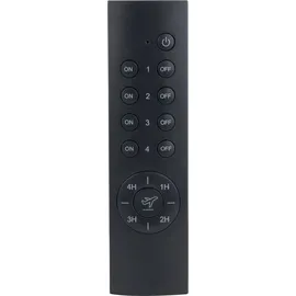 REV Ritter Funksteckdose 2+1 Schwarz 2 St.