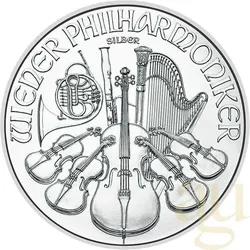 1 Unze Silbermünze Wiener Philharmoniker 2025