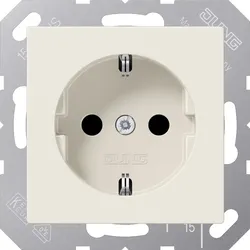 Jung SCHUKO-Steckdose o. Kralle A 1520 N A1520N