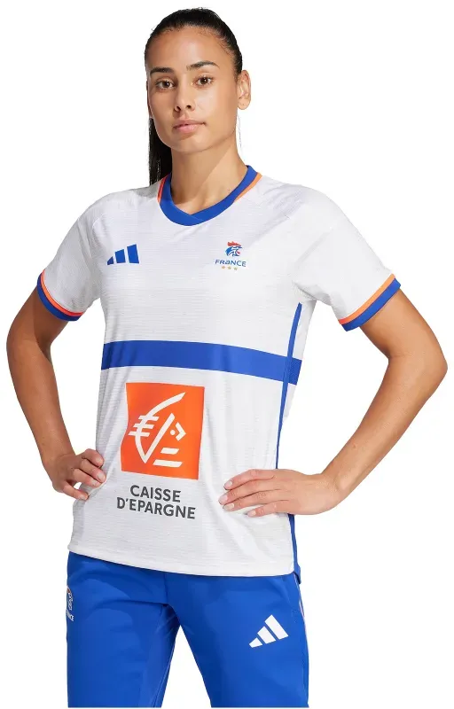 adidas FFHB Frankreich Handball Heimtrikot Damen JP0363 - white XXL