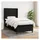 vidaXL Boxspringbett 100 x 200 cm Schwarz