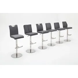 MCA Furniture Barhocker 42 x 91 x 50 cm Schwarz
