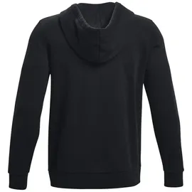 Under Armour Essential Fleece Kapuzenjacke Herren Black/White S