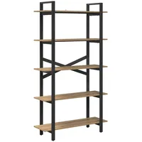 VidaXL Bücherregal 100 x 33,5 x 178 cm Braun