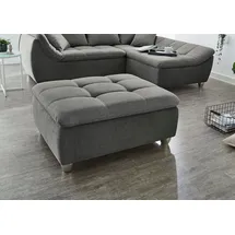 Jockenhöfer Hocker Genua Polyester 103 x 48 x 83 cm Grau