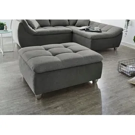 Jockenhöfer Hocker Genua Polyester 103 x 48 x 83 cm Grau