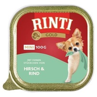 RINTI Gold Mini Hirsch & Rind 100 g
