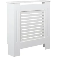 KADIMA DESIGN Moderne Heizkörperverkleidung mit Lamellenoptik aus wärmebeständigem `Mdf`,