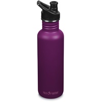 Klean Kanteen Classic Sport Cap Trinkflasche - Erwachsene Klean Kanteen-1008440 Flasche, Purple Potion, One Size