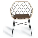 Set mit 2 Rilom-Rattanstühlen, 80 cm x 52 cm x 56 cm Giner y Colomer - Beige