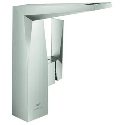 Einhand-Waschtischbatterie Allure Brilliant 24345, L-Size, Einlochmontage, glatter Körper, chrom