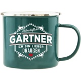 history&heraldry gmbh H&H Echter Kerl Emaille-Becher Gärtner
