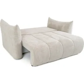 WFL GROUP Schlafsofa Lilo 120 x 86 x 101 cm Cordstoff grün