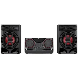 LG CK43N XBOOM, Soundsystem, 300 W, Bluetooth, USB, AUX-Eingang, Synchronisation, Partysteuerung, Equalizer, MP3-Player, leistungsstarkes Audio für Zuhause und Partys, Schwarz