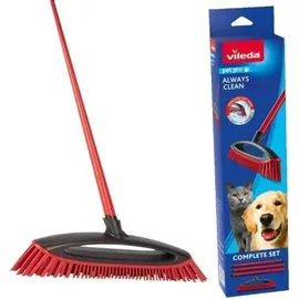 Vileda Staubbesen Always Clean Pet Pro rot
