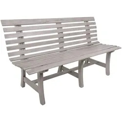 Zeitlose FSC-Eukalyptusbank in moderner Grey-Washed Optik