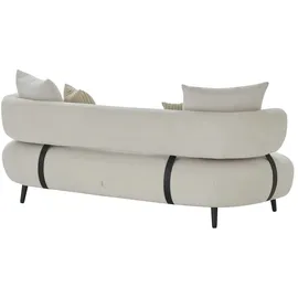 Sofa.de Megasofa Flachgewebe 3-Sitzer Weiß