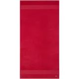 Lacoste LLECROCO Handtuch 70 x 140 cm rot
