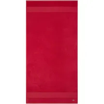 Lacoste LLECROCO Handtuch 70 x 140 cm rot