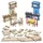 Baker Ross Puppenhaus-Möbel Küchenmöbel Set Holz FN573