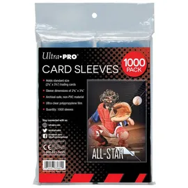 Ultra Pro Soft Sleeves Hüllen für Sammelkarten (1000 count retail Pack