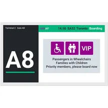 sharp display solutions EP-C251 ePaper Display 25" Weiß