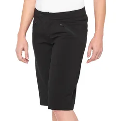 100% Ridecamp Damen Fahrrad Shorts, schwarz, Größe XL