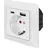 Logilink USB-Steckdose Unterputz Weiß