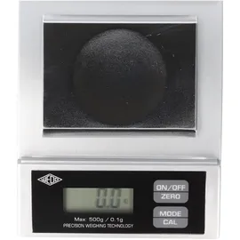 Wedo Elektronische Präzisionstaschenwaage Precision 500 silber