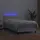 vidaXL Boxspringbett 90 x 200 cm Weiß