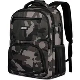 Rucksack Herren für Schule Laptop Rucksack 15,6 Zoll, Schulrucksack Jungen Teenager Wasserdichte mit USB-Ladeanschluss Tablet für Universität, Reisen, Arbeit Rucksack