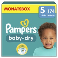 Pampers Baby-Dry 11 - 16 kg 174 St.