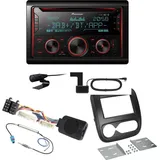 Pioneer FH-S820DAB USB DAB+ MP3 Digitalradio Einbauset für Opel Vivaro B