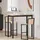 vidaXL Bartisch Natur 110 x 55 x 105 cm Braun