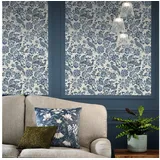 Laura Ashley Vliestapete Adain Palace 10 m x 0,51 m 5 m2 Blau