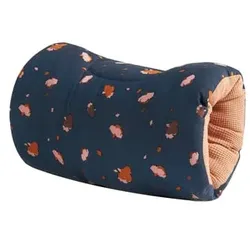 candide Armpolster Blumen braun