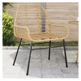 vidaXL Gartenstuhl 61 x 61 x 44 cm braun 2 St.